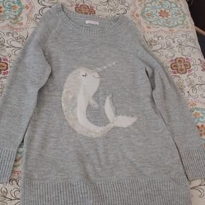 LC Lauren Conrad Narwhal Sweater M